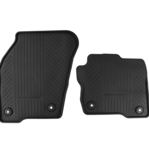 Talne preproge za vse vremenske razmere spredaj, črna